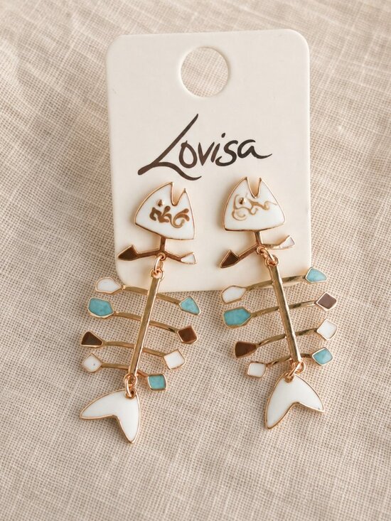 Lovisa Jewelry - Fishbone earrings